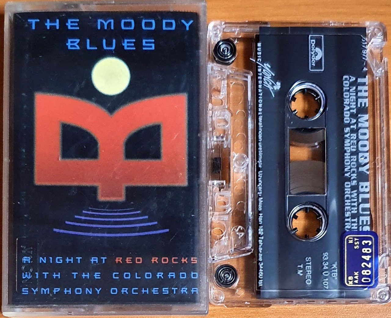THE MOODY BLUES - A NIGHT AT RED ROCKS WITH THE COLORADO SYMPHONY ORCHESTRA (1993) - KASET YONCA 2.EL