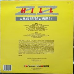 Z.Z. HILL - A MAN NEEDS A WOMAN (1985) - LP 2.EL PLAK