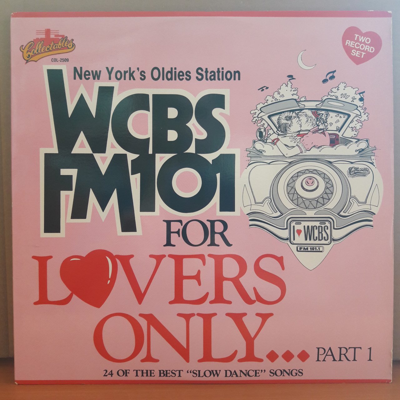WCBS FM 101 FOR LOVERS ONLY - 2LP 2.EL PLAK