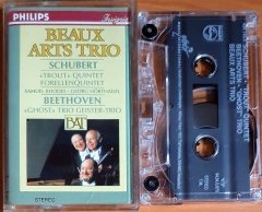 SCHUBERT: TROUT QUINTET / BEETHOVEN: GHOST TRIO GEISTER-TRIO / BEAUX ARTS TRIO (1994) - KASET 2.EL