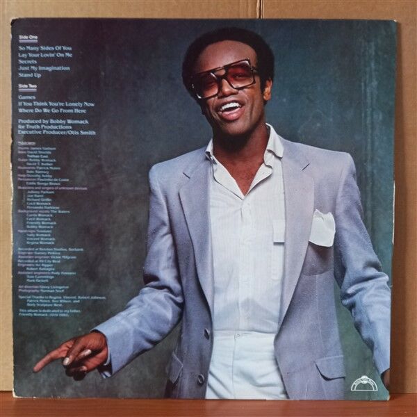 BOBBY WOMACK – THE POET (1981) - LP 2.EL PLAK