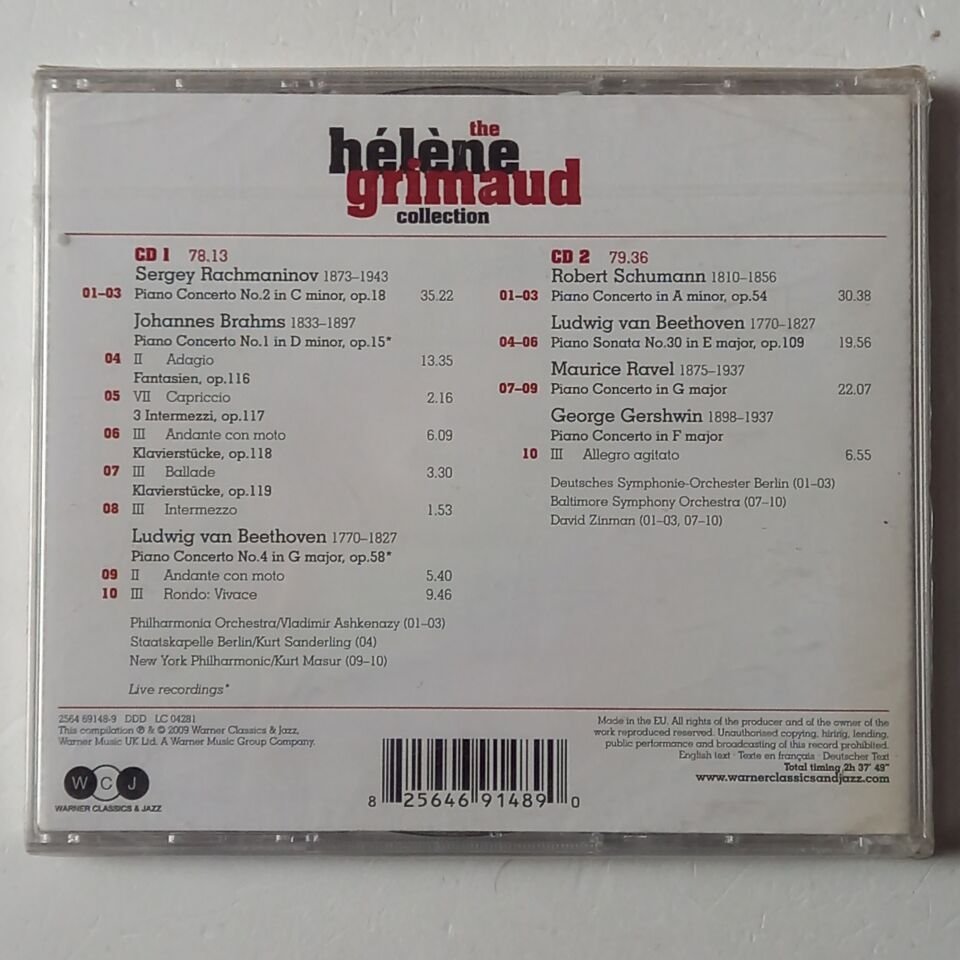 THE HELENE GRIMAUD COLLECTION (2009) - 2CD AMBALAJINDA SIFIR