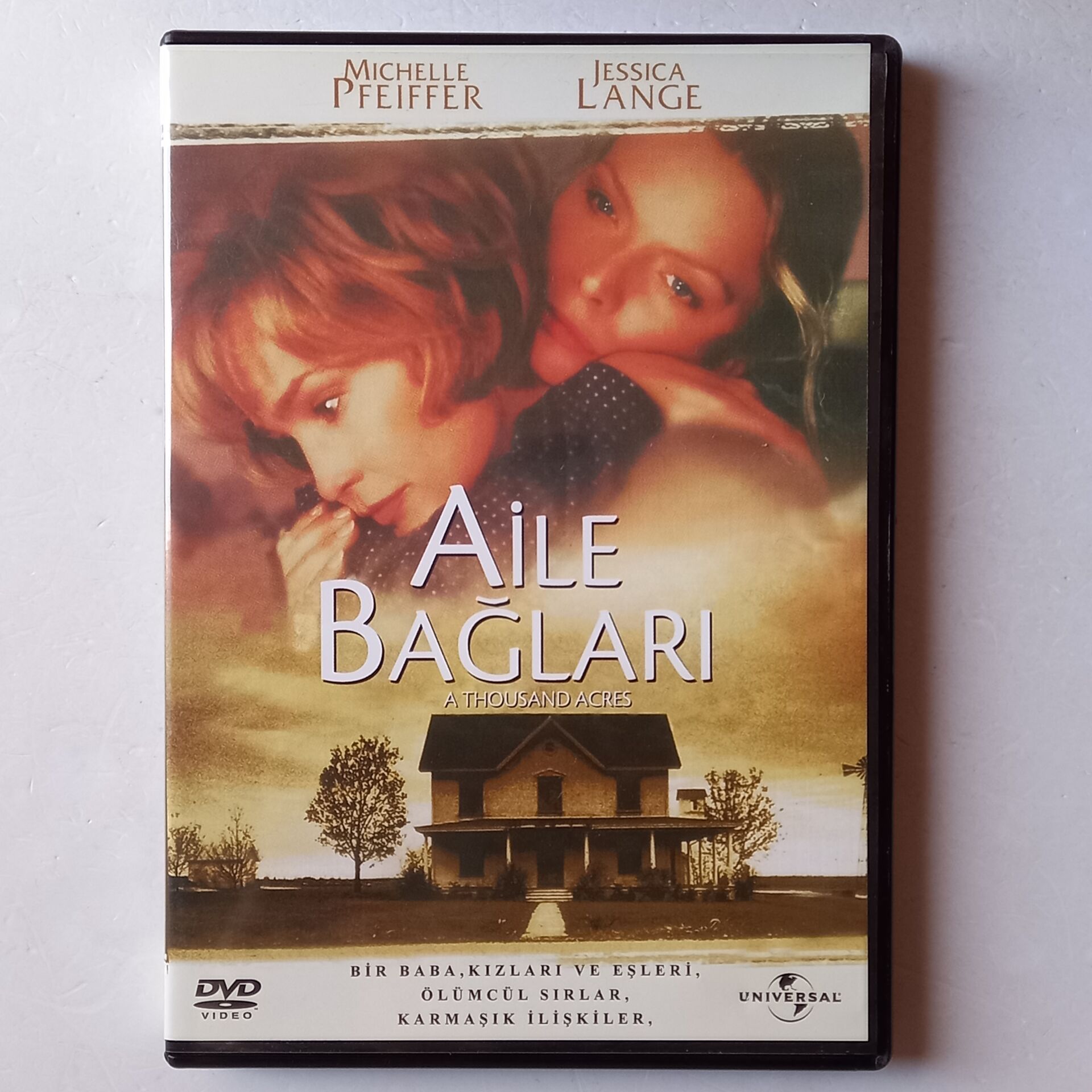 AİLE BAĞLARI / A THOUSAND ACRES - MICHELLE PFEIFFER, JESSICA LANGE - DVD 2.EL