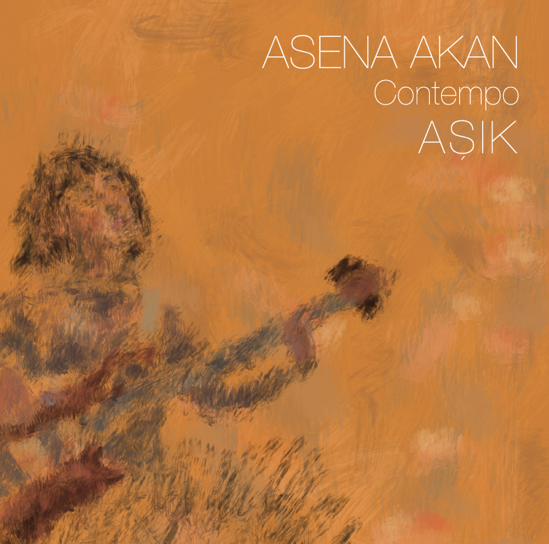 ASENA AKAN - CONTEMPO / AŞIK (2024) - LP TURKUAZ RENKLİ SIFIR PLAK