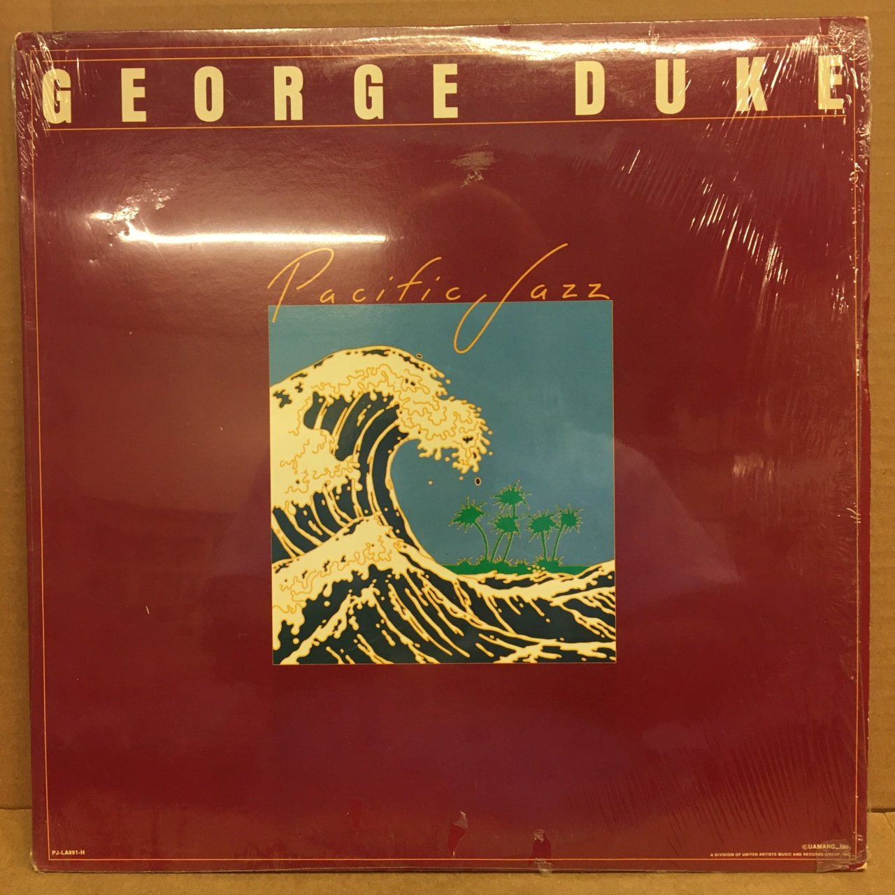 GEORGE DUKE 1978 PASIFIC JAZZ 2.EL PLAK