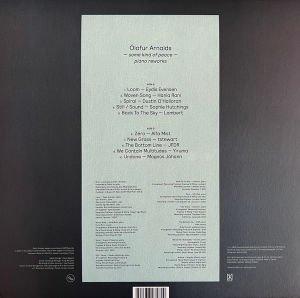 OLAFUR ARNALDS - SOME KIND OF PEACE / PIANO REWORKS (2022) - LP SIFIR PLAK