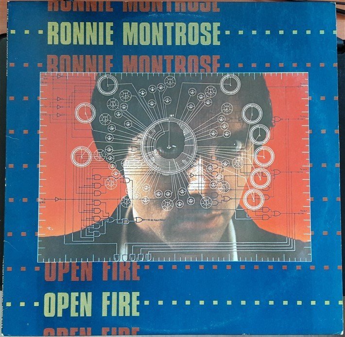 RONNIE MONTROSE - OPEN FIRE (1978) - 2.EL PLAK