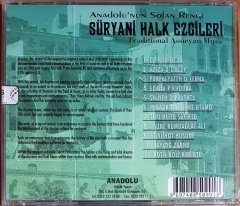ANADOLU'NUN SOLAN RENGİ / SÜRYANİ HALK EZGİLERİ / TRADITIONAL ASSIRYAN MUSIC / ANADOLU MÜZİK CD SIFIR