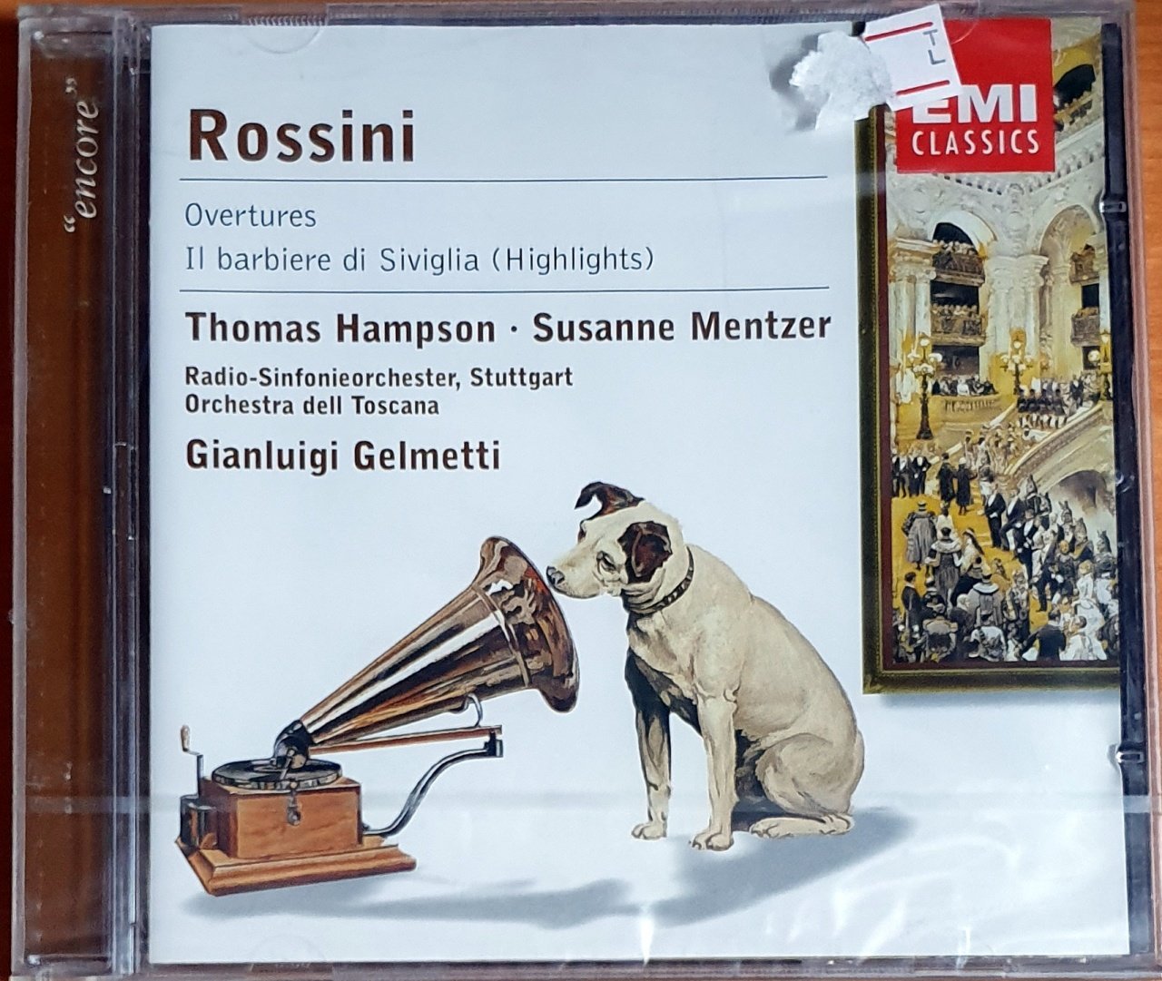 ROSSINI: OVERTURES ETC. / GELMETTI (2001) - CD EMI CLASSICS SIFIR
