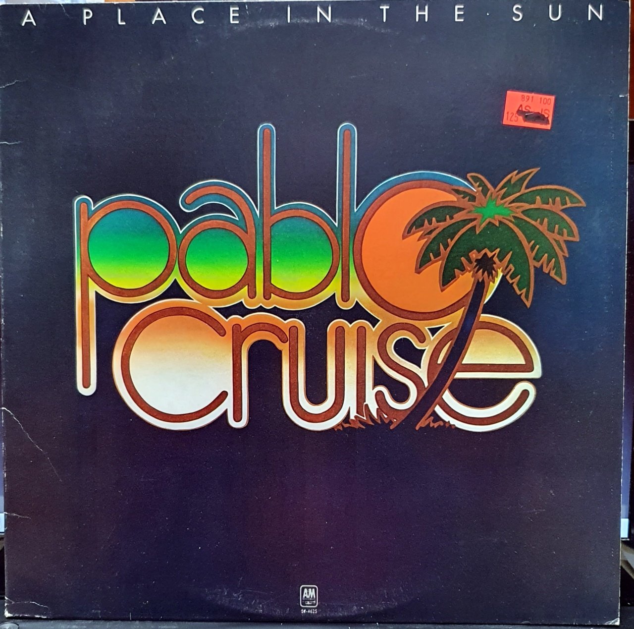 PABLO CRUISE - A PLACE IN THE SUN (1977) - LP 2.EL PLAK