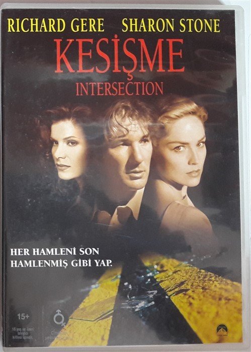 KESİŞME - INTERSECTION - RICHARD GERE - SHARON STONE - DVD 2.EL