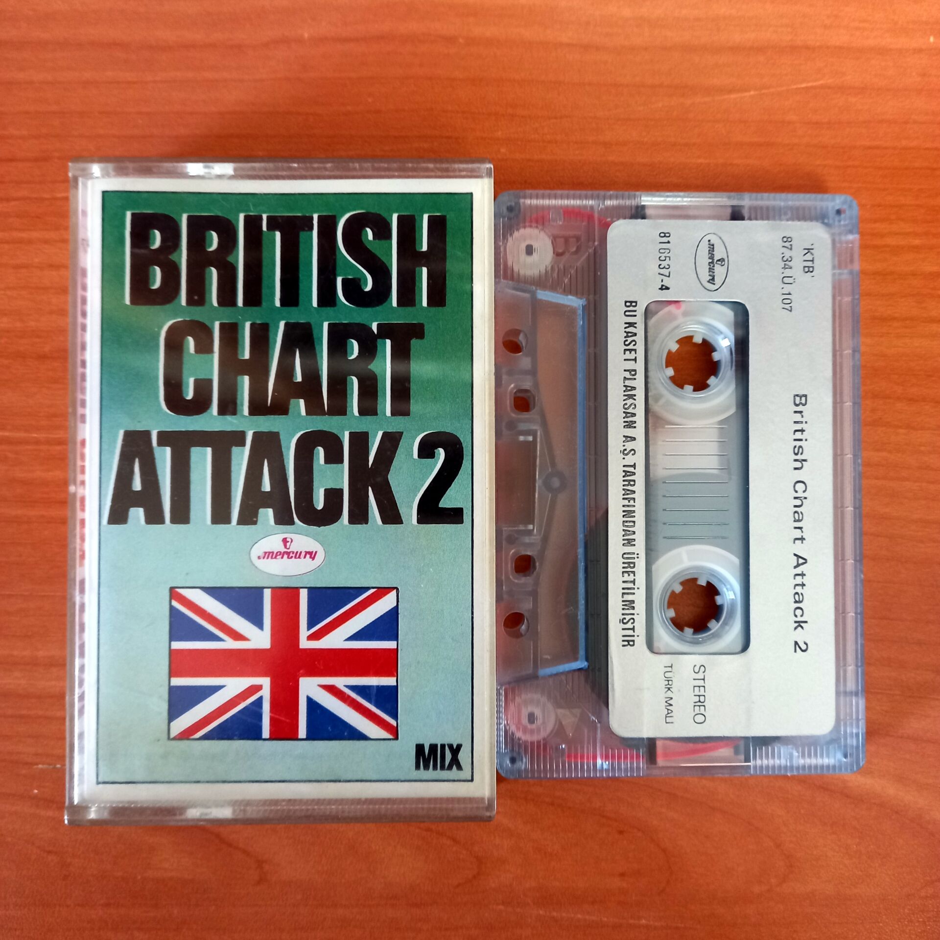BRITISH CHART ATTACK 2 / FINE YOUNG CANNIBALS, LEVEL 42, ERASURE, THE MISSION, SWING OUT SISTERS (1987) - KASET 2.EL