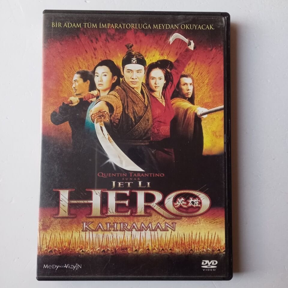 HERO - KAHRAMAN - JET LI - DVD 2.EL