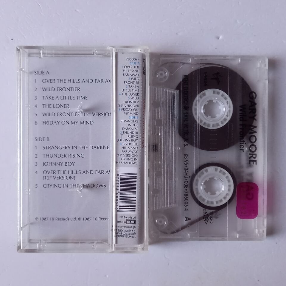 GARY MOORE - WILD FRONTIER (1995) - KASET 2.EL