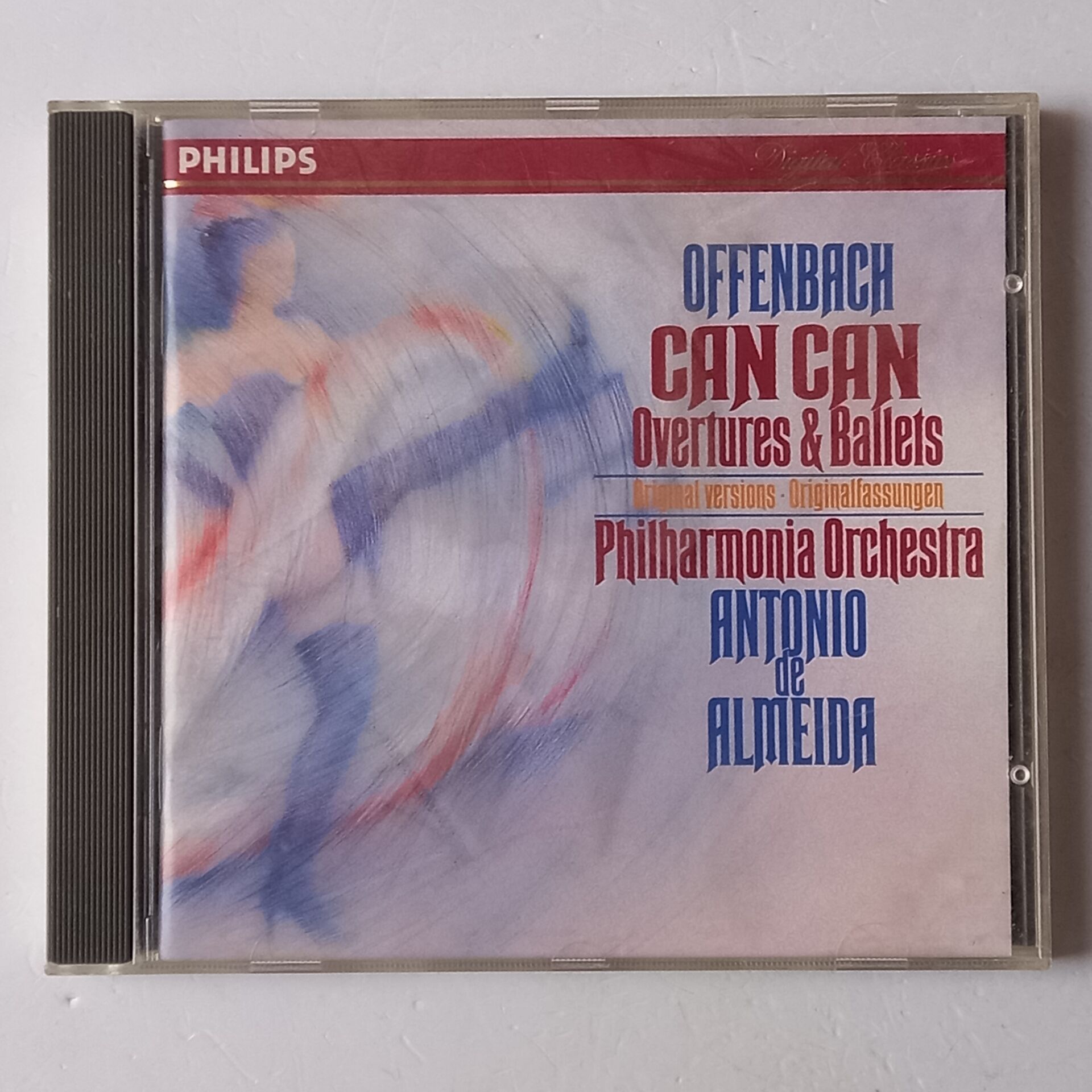 OFFENBACH - PHILHARMONIA ORCHESTRA, ANTONIO DE ALMEIDA – CAN CAN / OVERTURES & BALLETS / ORIGINAL VERSIONS (1988) - CD 2.EL