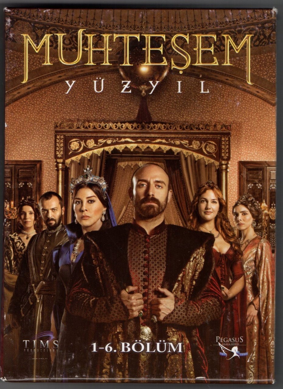 MUHTEŞEM YÜZYIL - 1-6. BÖLÜM - DVD KUTU 2.EL