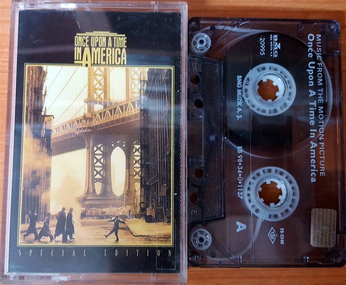 ONCE UPON A TIME IN AMERICA - SOUNDTRACK (1998) BMG CASSETTE MADE IN TURKEY ''USED''