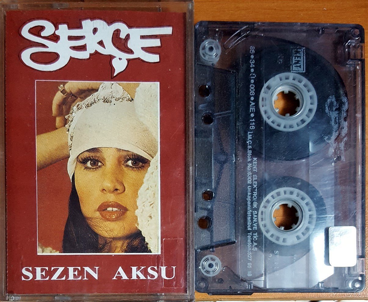 SEZEN AKSU - SERÇE / KENT KASET 2.EL