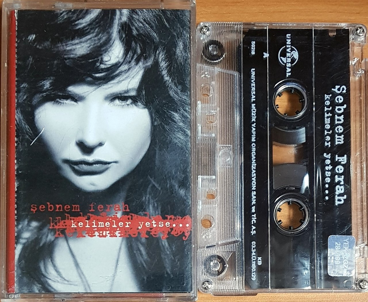 ŞEBNEM FERAH - KELİMELER YETSE (2003) UNIVERSAL KASET 2.EL