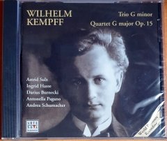 WILHELM KEMPFF: TRIO IN G MINOR / QUARTET IN G MAJOR OP. 15 (2001) - CD ARTE NOVA CLASSICS SIFIR
