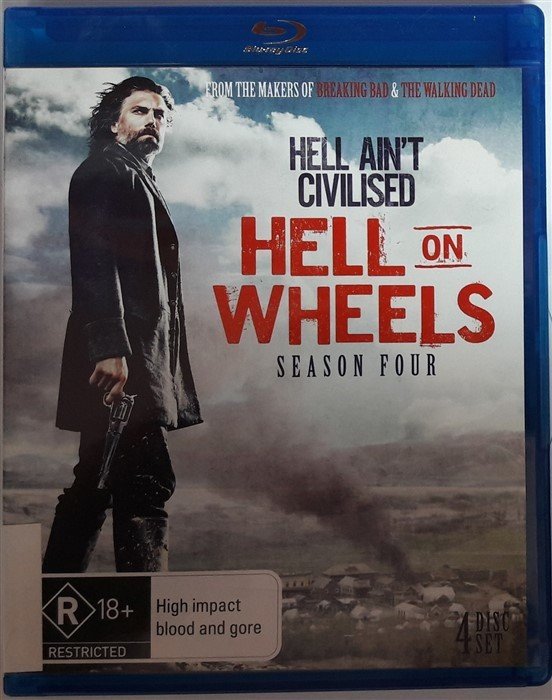 HELL ON WHEELS - SEASON FOUR - BLU-RAY 2.EL TR ALTYAZI YOKTUR