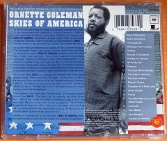 ORNETTE COLEMAN - SKIES OF AMERICA (1972) - CD 2000 REMASTERED REISSUE 2.EL
