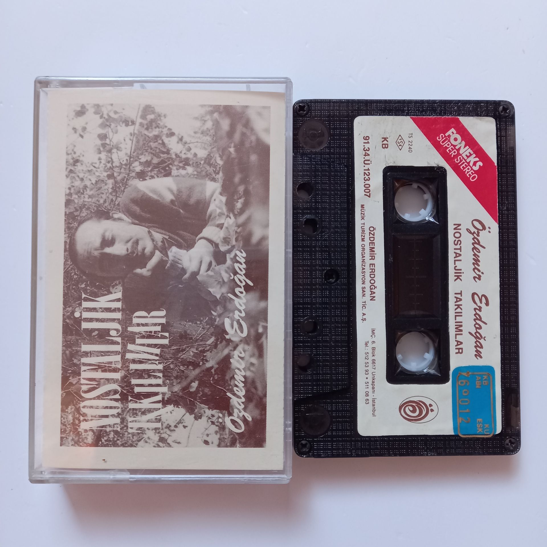 ÖZDEMİR ERDOĞAN - NOSTALJİK TAKILIMLAR (1991) - KASET 2.EL