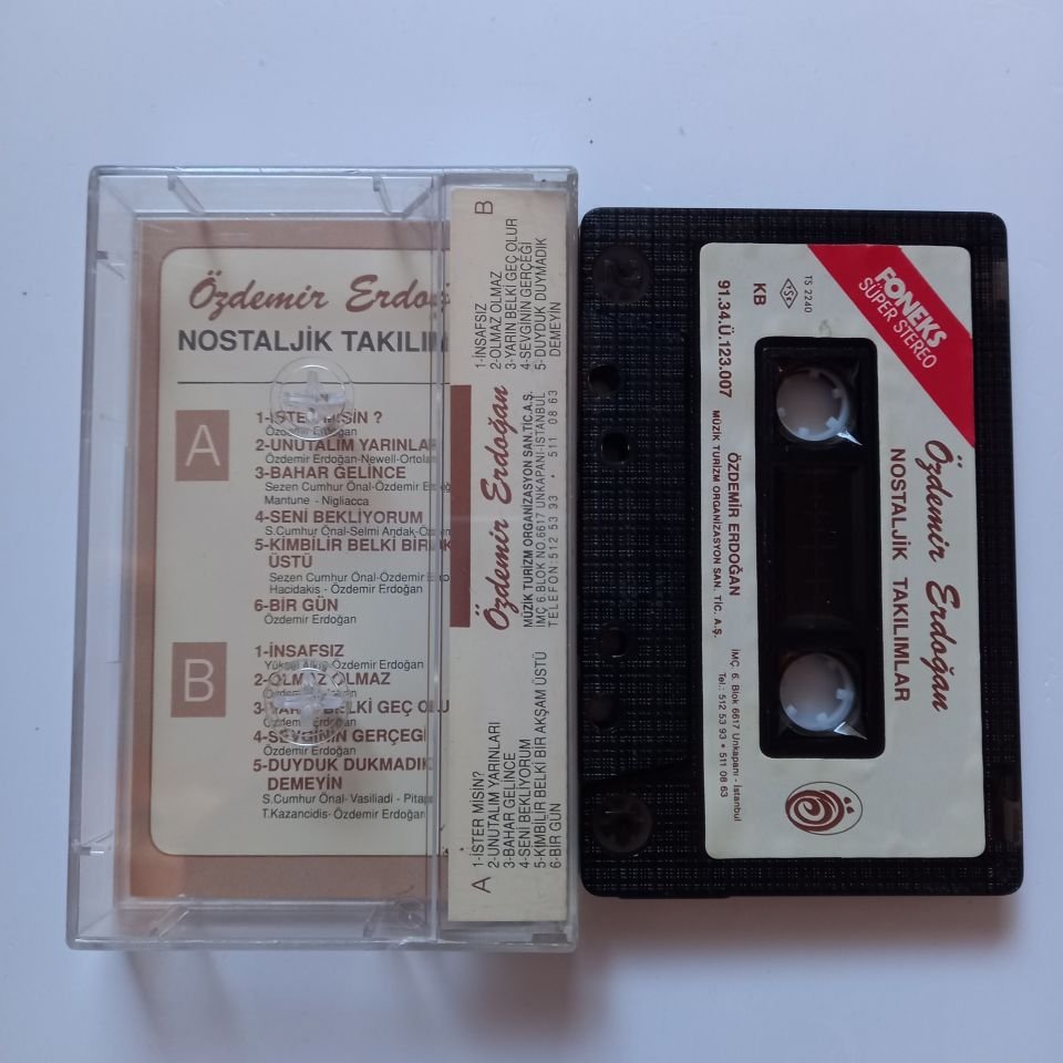 ÖZDEMİR ERDOĞAN - NOSTALJİK TAKILIMLAR (1991) - KASET 2.EL