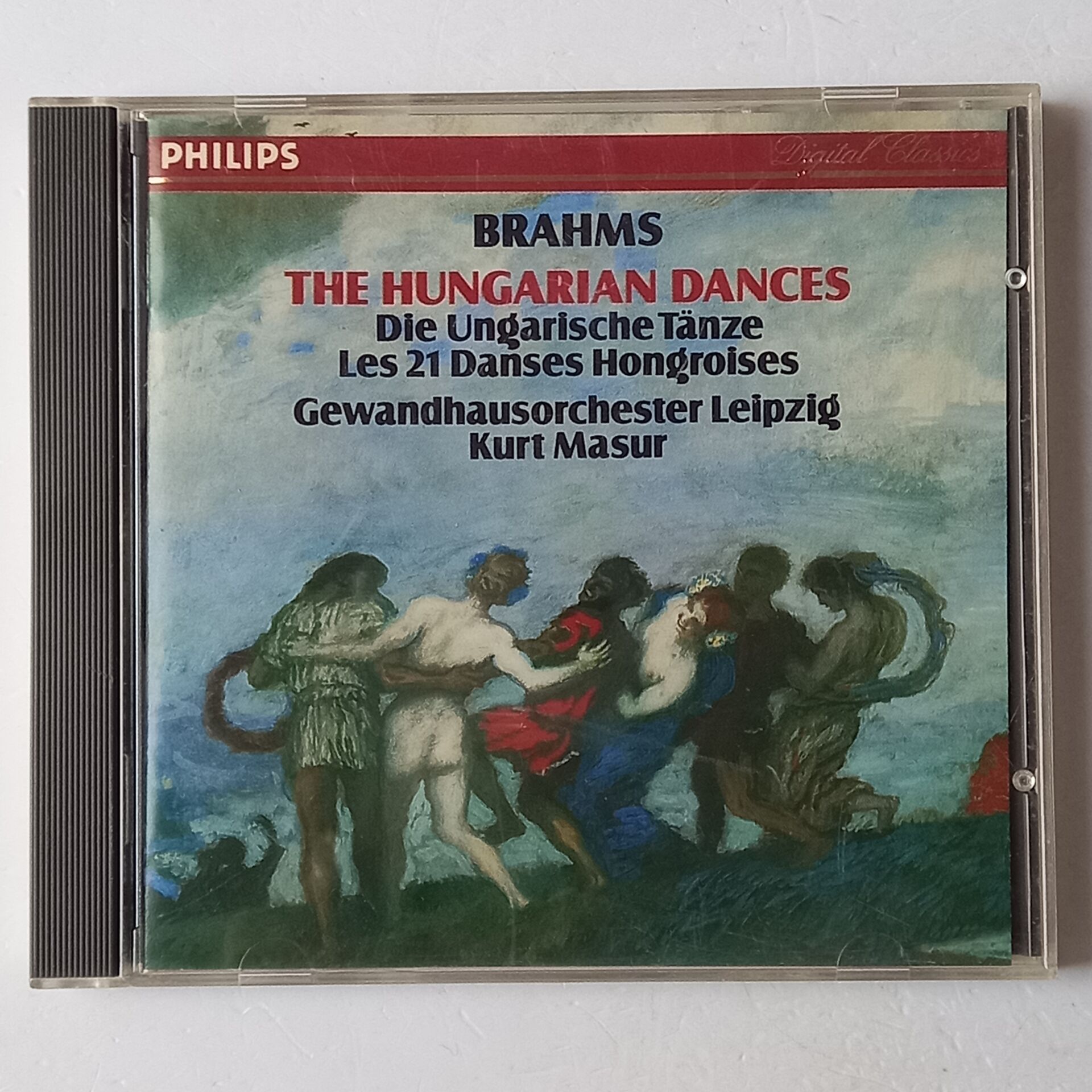 BRAHMS – THE HUNGARIAN DANCES - KURT MASUR, GEWANDHAUSORCHESTER LEIPZIG (1983) - CD REISSUE 2.EL