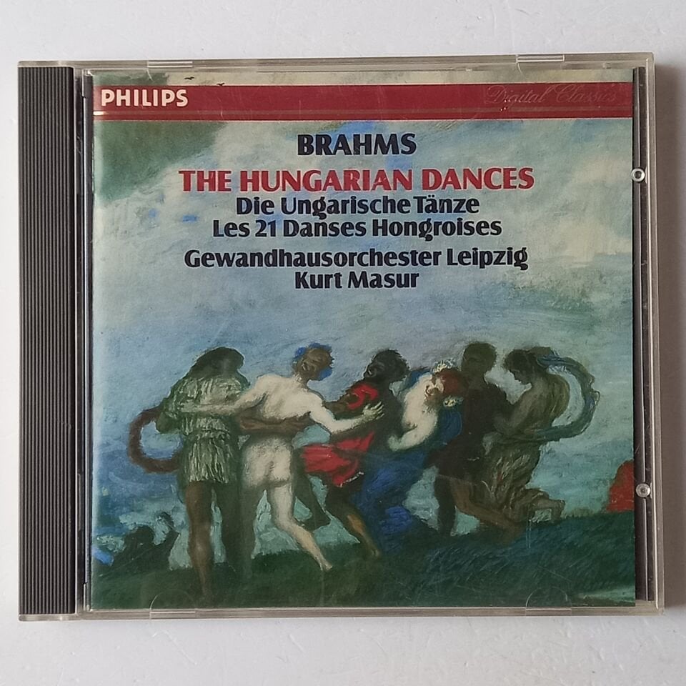 BRAHMS – THE HUNGARIAN DANCES - KURT MASUR, GEWANDHAUSORCHESTER LEIPZIG (1983) - CD REISSUE 2.EL