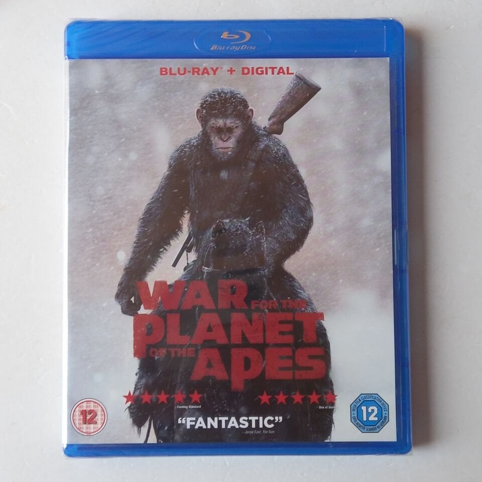 WAR FOR THE PLANET OF THE APES - MATT REEVES, ANDY SERKIS, WOODY HARRELSON - BLU-RAY AMBALAJINDA SIFIR