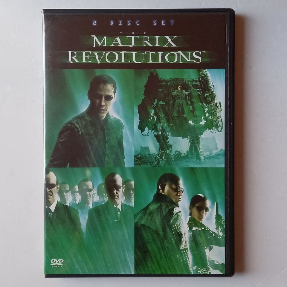 MATRIX REVOLUTIONS - KEANU REEVES, LAURENCE FISHBURNE - 2DVD 2.EL