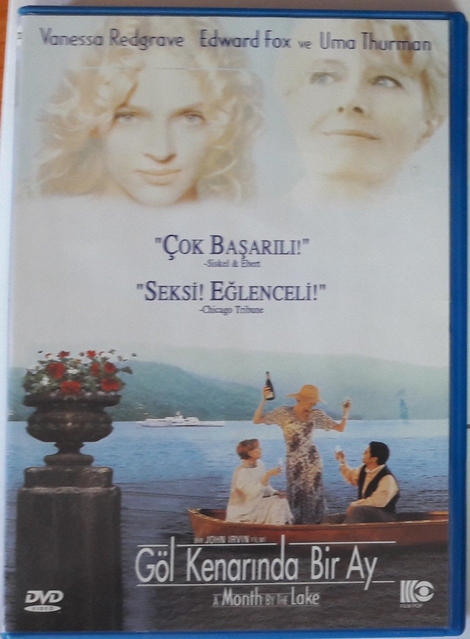 GÖL KENARINDA BİR AY - A MONTH BY THE LAKE - VANESSA REDGRAVE - EDWARD FOX - UMA THURMAN - DVD 2.EL