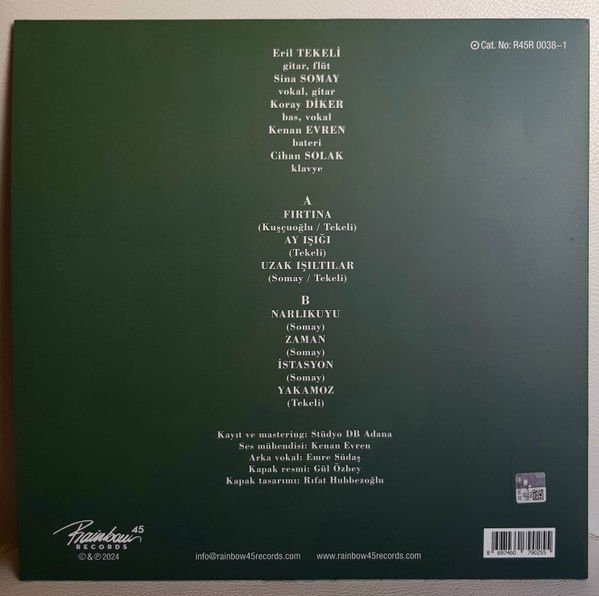 PARALEL - YANSIMALAR (2024) - LP PROGRESSIVE ROCK SIFIR PLAK