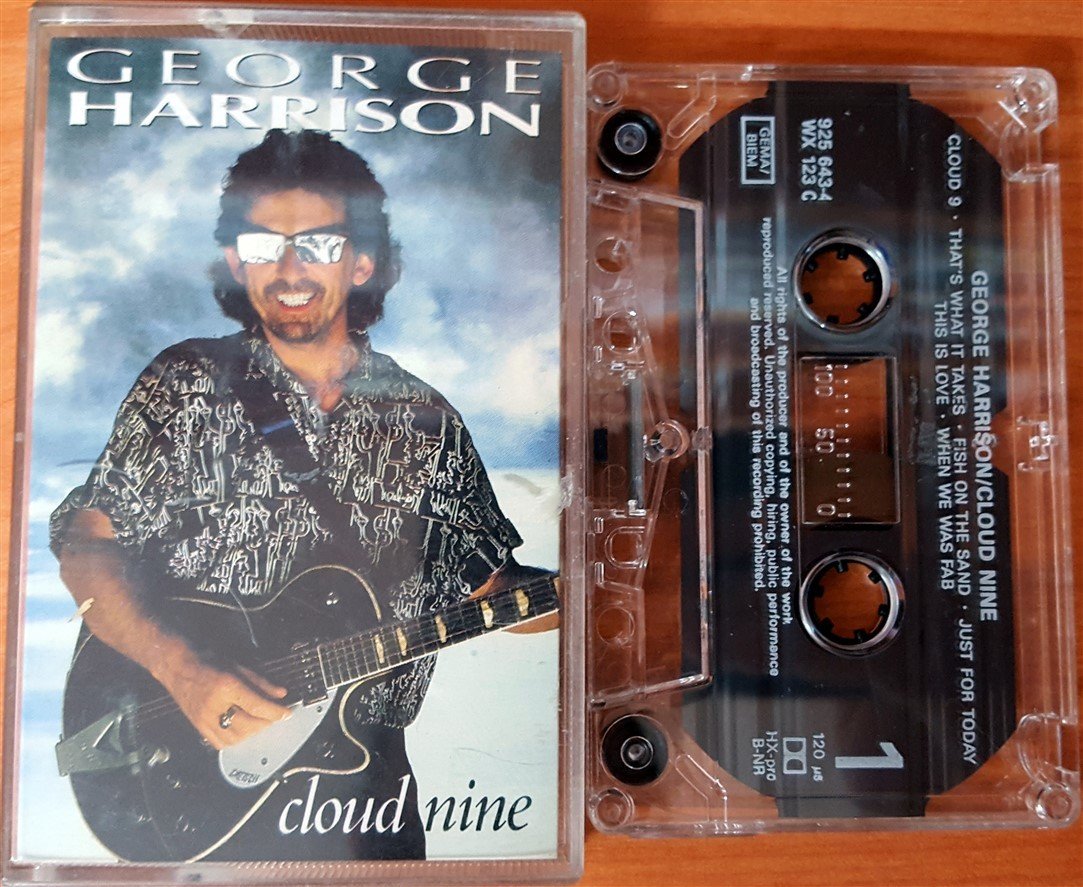 GEORGE HARRISON - CLOUD NINE CASSETTE ''USED''