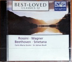 BEST-LOVED CLASSICS 12 / ROSSINI, WAGNER, BEETHOVEN, SMETANA (1997) SERAPHIM CD SIFIR