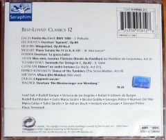 BEST-LOVED CLASSICS 12 / ROSSINI, WAGNER, BEETHOVEN, SMETANA (1997) SERAPHIM CD SIFIR