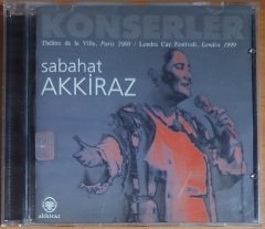 SABAHAT AKKİRAZ - KONSERLER LONDRA PARİS CD 2.EL