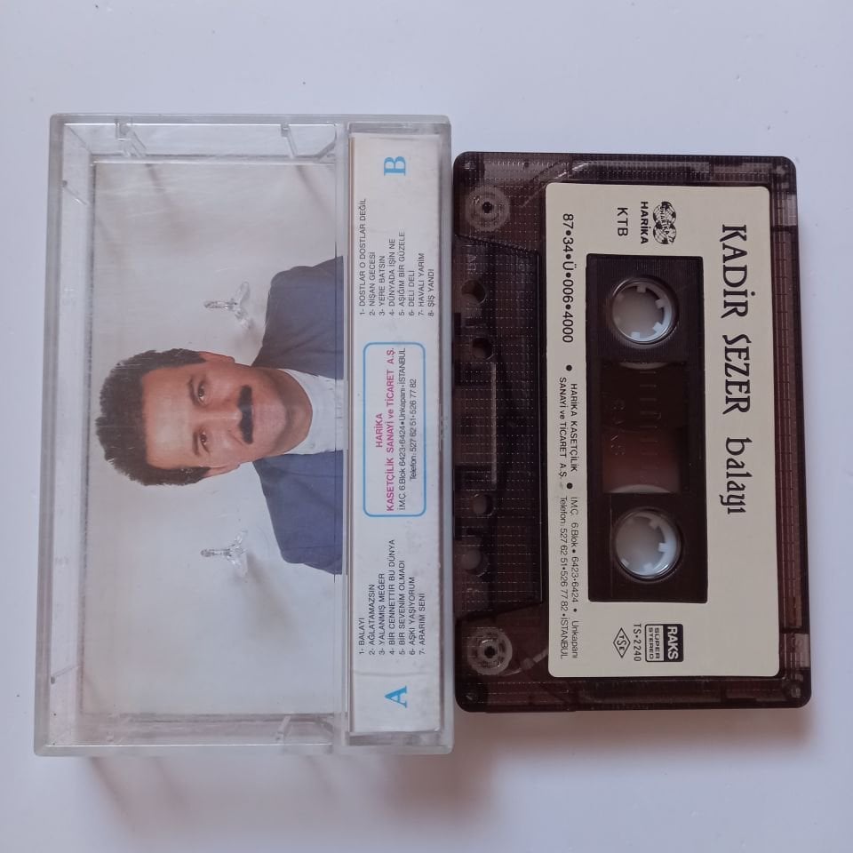 KADİR SEZER - BALAYI (1987) - KASET 2.EL