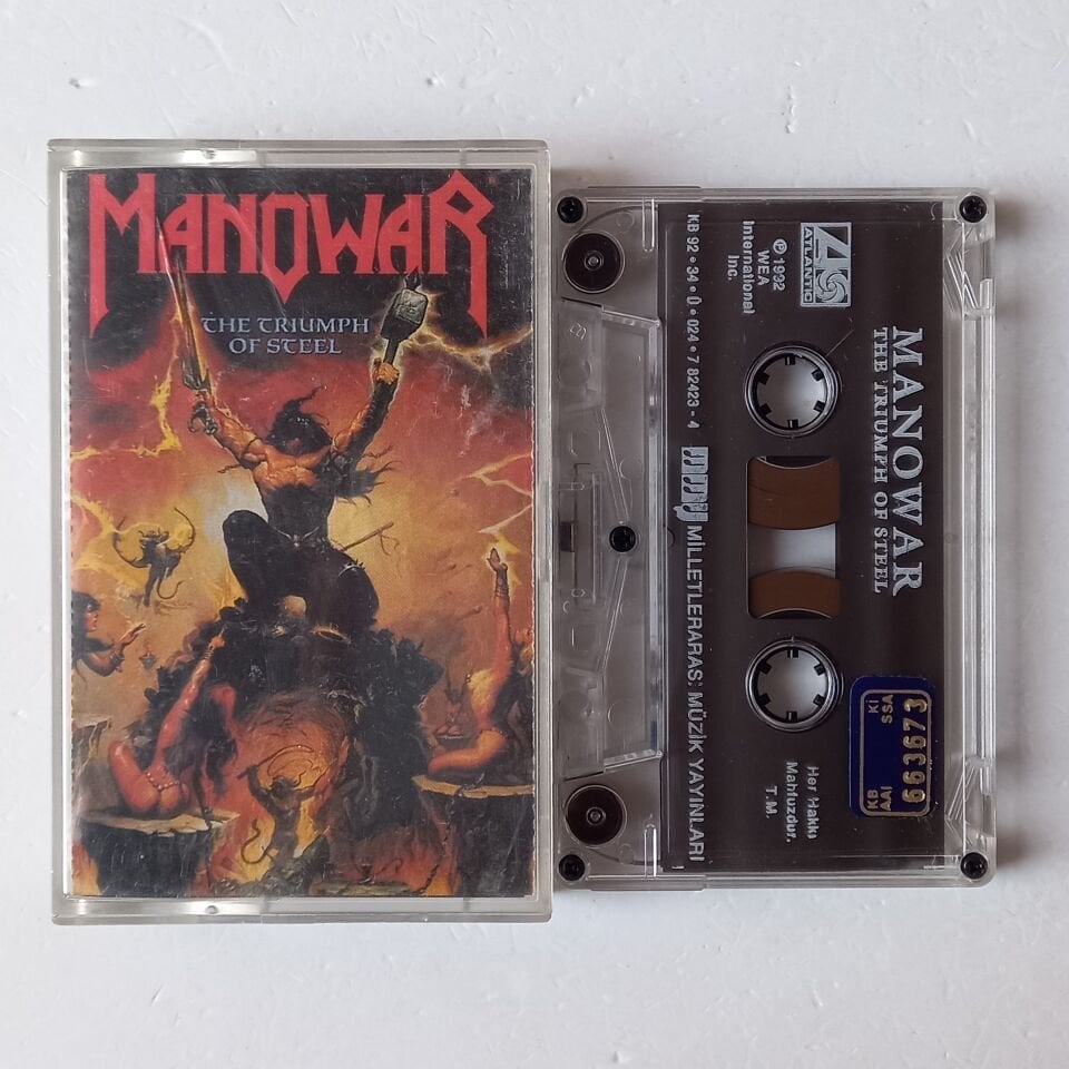 MANOWAR - THE TRIUMPH OF STEEL (1992) - KASET 2.EL