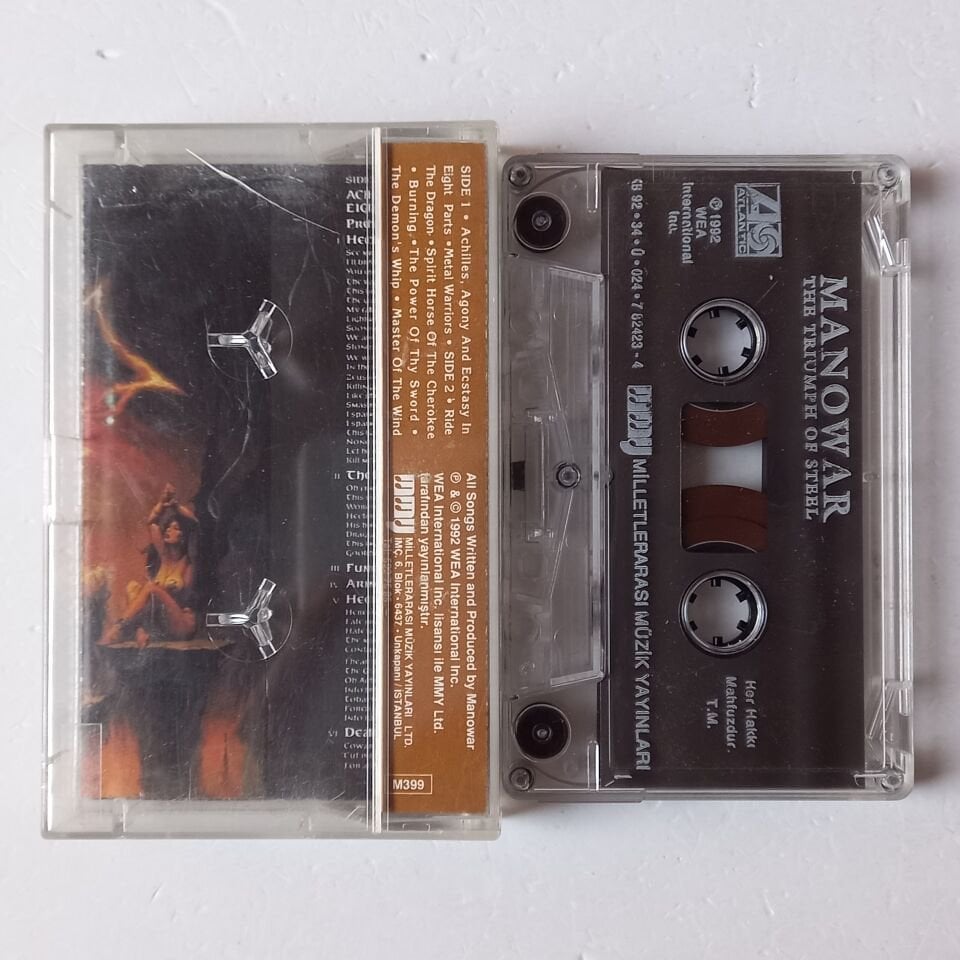 MANOWAR - THE TRIUMPH OF STEEL (1992) - KASET 2.EL
