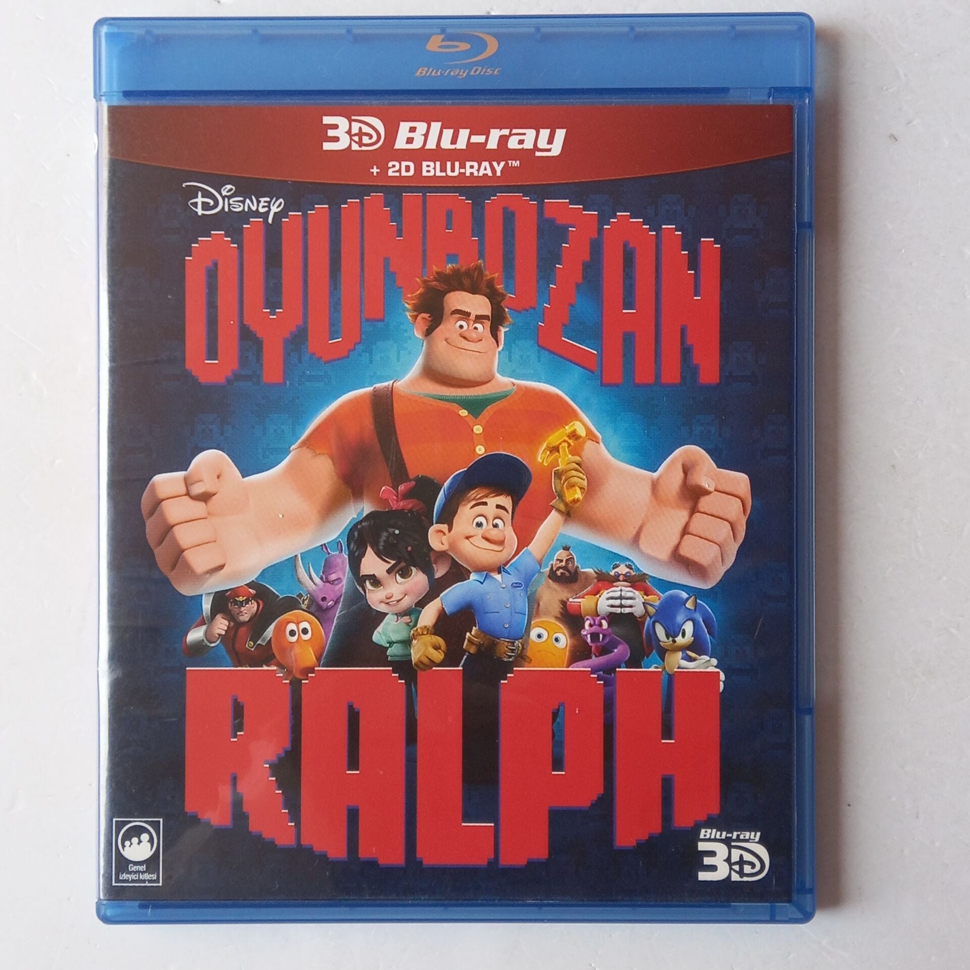 OYUNBOZAN RALPH / WRECK IT RALPH - BLU-RAY 2.EL