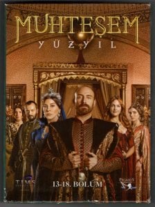MUHTEŞEM YÜZYIL - 13-18. BÖLÜM - DVD KUTU 2.EL