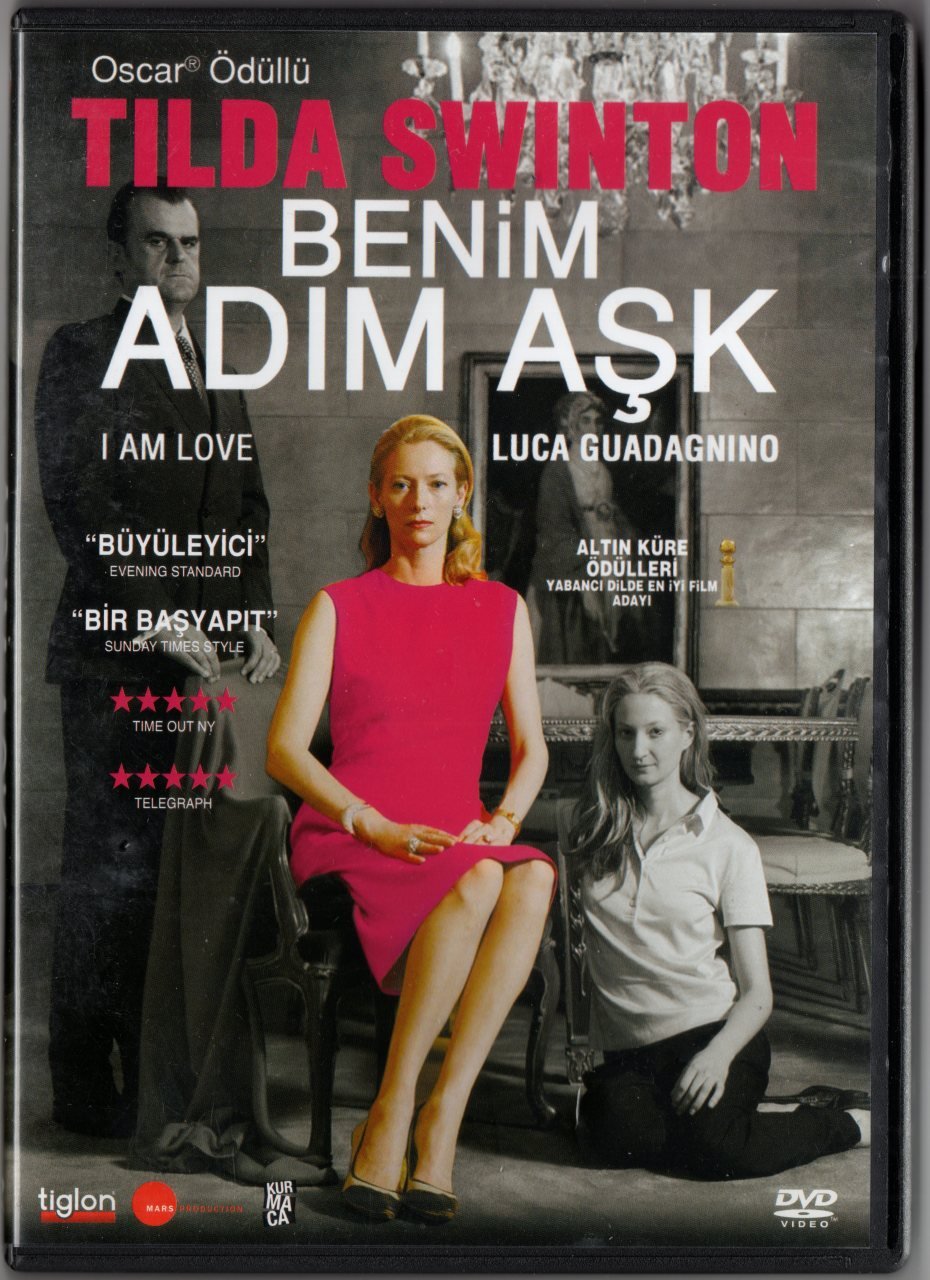 BENİM ADIM AŞK - I AM LOVE - TILDA SWINTON - LUCA GUADAGNINO - DVD 2.EL