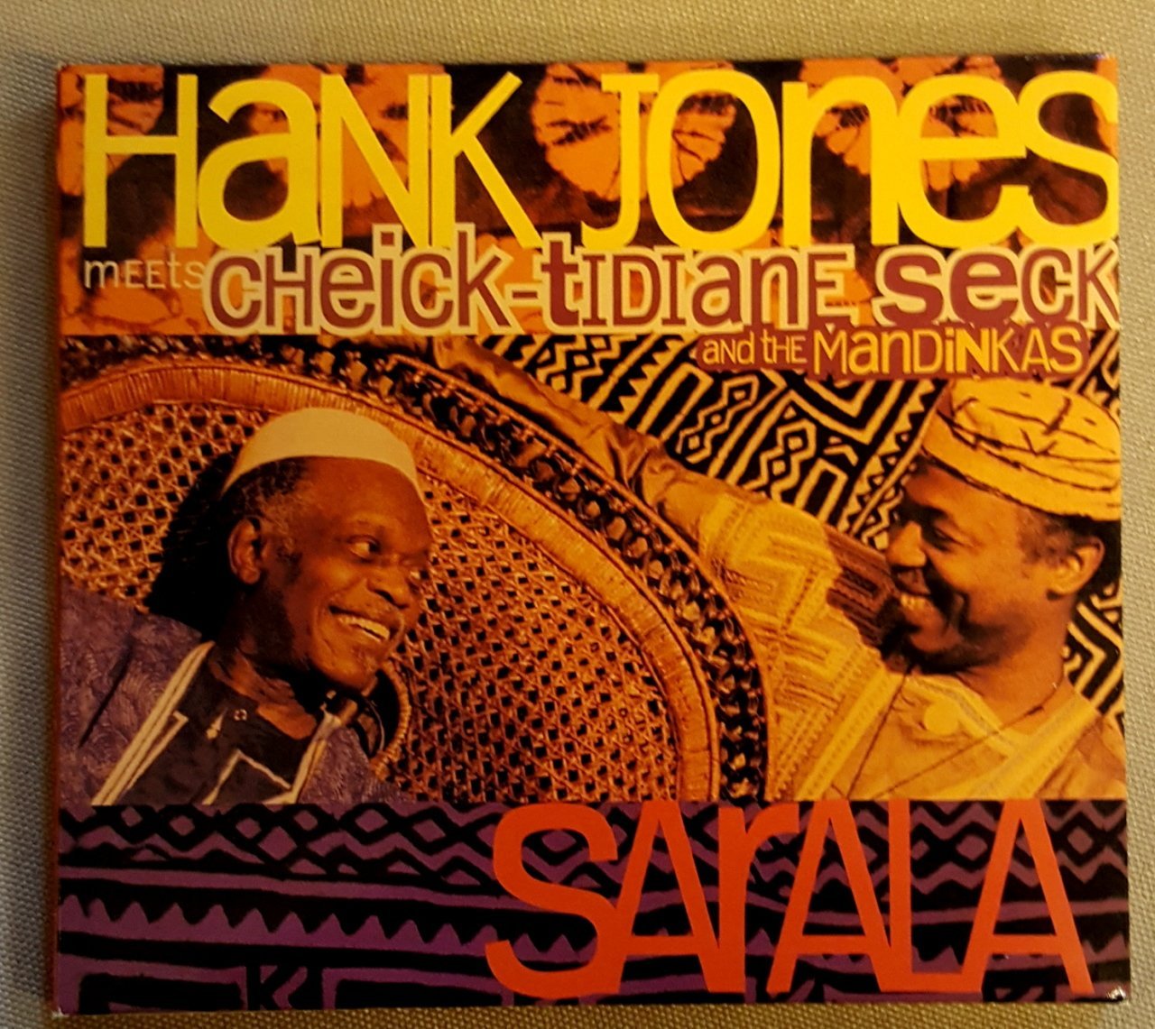 HANK JONES & CHEICK TIDIANE SECK SARALA (1995) CD DIGIPACK 2.EL