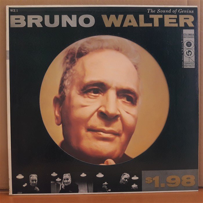 BRUNO WALTER THE SOUND OF GENIUS - LP 2.EL PLAK