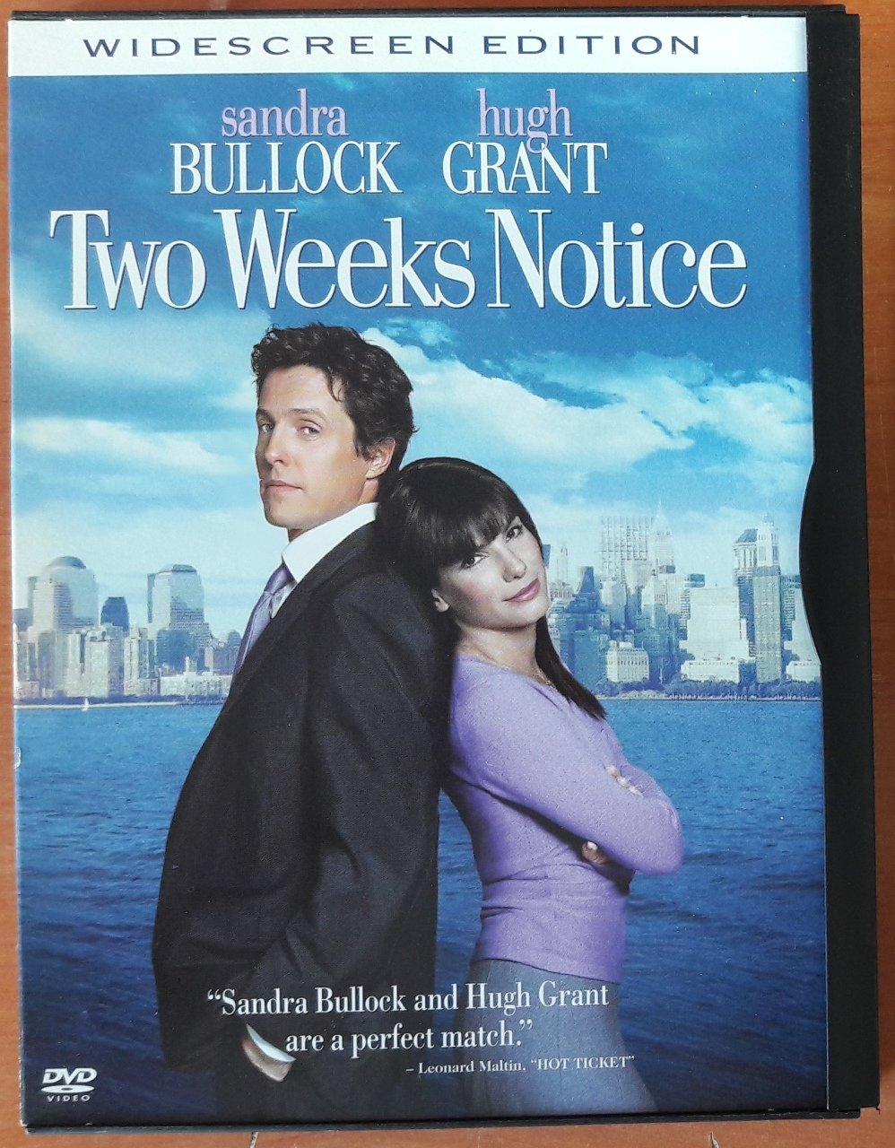 TWO WEEKS NOTICE - SANDRA BULLOCK - HUGH GRANT - SNAPCASE DVD 2.EL 1. BÖLGE TR ALTYAZI YOKTUR