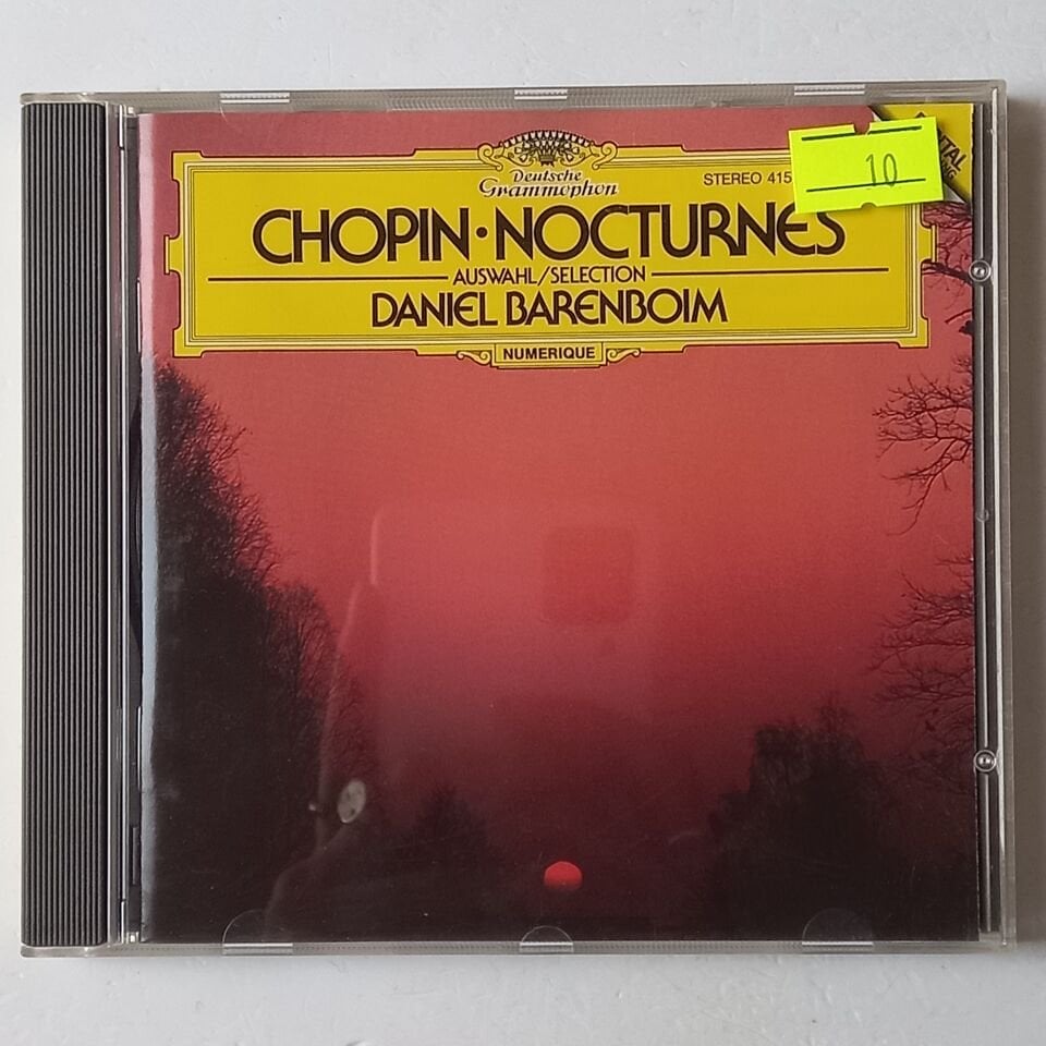 CHOPIN - NOCTURNES AUSWAHL/SELECTION - DANIEL BARENBOIM (1985) - CD REISSUE 2.EL