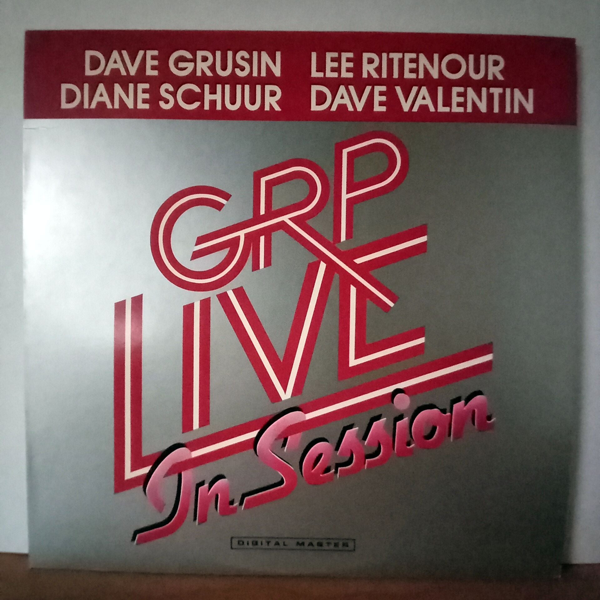 DAVE GRUSIN / LEE RITENOUR / DIANE SCHUUR / DAVE VALENTIN – GRP LIVE IN SESSION (1985) - LP 2.EL PLAK