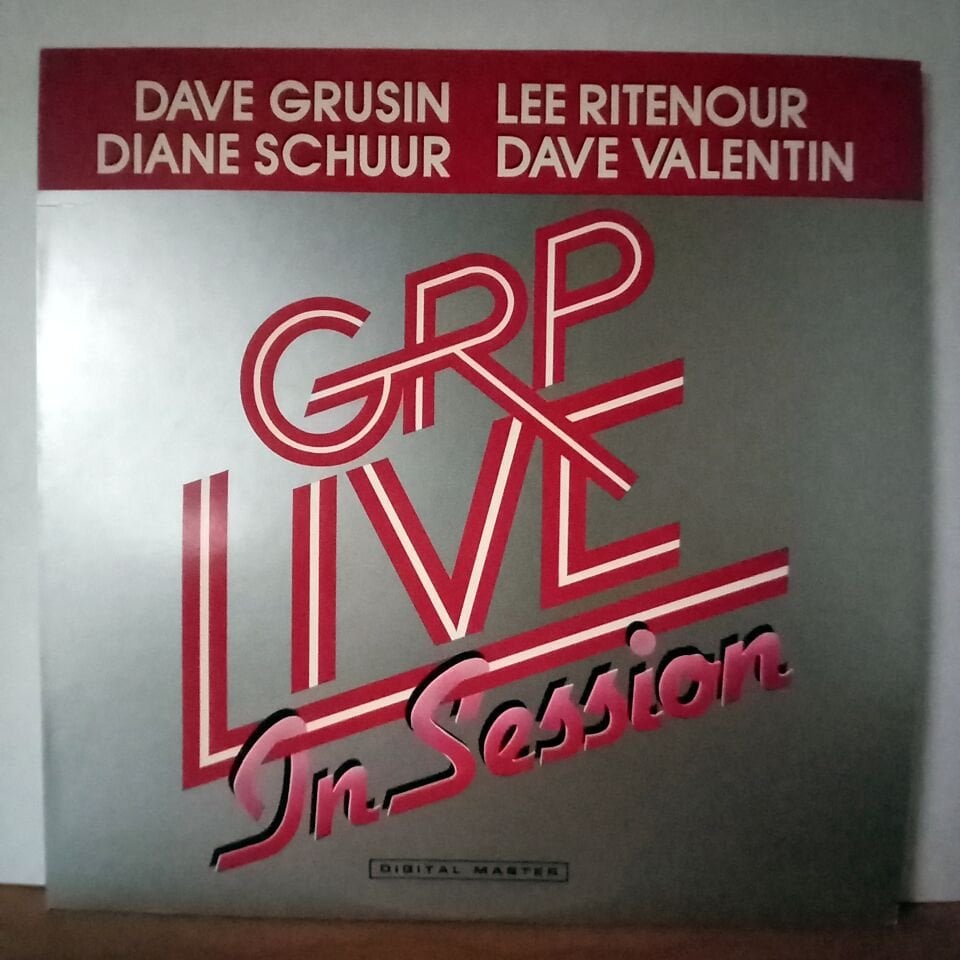 DAVE GRUSIN / LEE RITENOUR / DIANE SCHUUR / DAVE VALENTIN – GRP LIVE IN SESSION (1985) - LP 2.EL PLAK